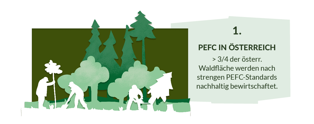 Erklärt das PEFC Zertifikat