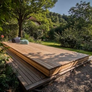 Holc Naturpools Abdeckung Abdeckung Holc Naturpools